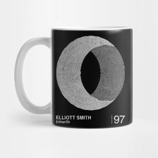 Either/Or / Minimalist Graphic Design Fan Artwork Mug